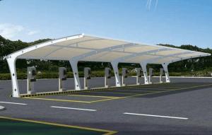 京山市膜结构停车棚