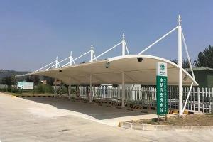 京山市膜结构停车棚